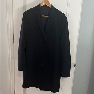 COS Black Men trench coat